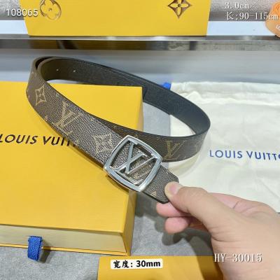 LV Belts 3.0 cm Width 002